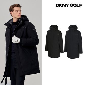 DKNY [24년 최신상] DKNY 남성 인퀼팅 다운 코트