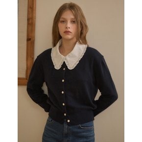 KN4233 Annecy merino wool cardigan_Navy