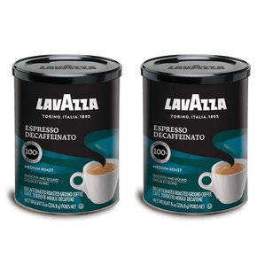 [해외직구]라바짜 디카페인 에스프레소 미디엄 커피 226.8g 2팩 Lavazza Ground Coffee Espresso Decaffe Medium Roast 8oz