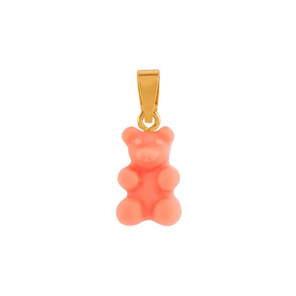 크리스탈 헤이즈 노스텔지아 베어 클래식 커넥터 골드 피치