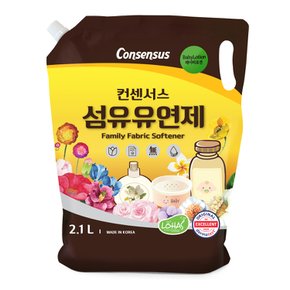 표준형 섬유유연제 베이비로션 2.1L (리필)