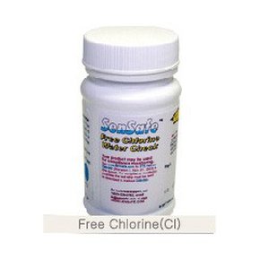 수영장,스파,온천 잔류염소 페이퍼 수영장 비색법 Free ChlorineCl