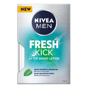 [해외직구] 독일직구 Nivea 니베아 남성용 프레쉬 킥 애프터 쉐이브 로션 100ml