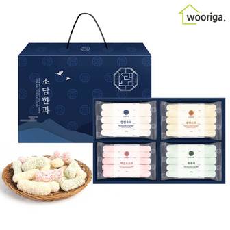 우리가스토리 (S)소담한과 찹쌀유과 선물세트 500g 1호 추석선물세트