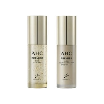 AHC 프리미어 골드 글로우 물광 파운데이션 30ml+메이크업 베이스 30ml_P336898243