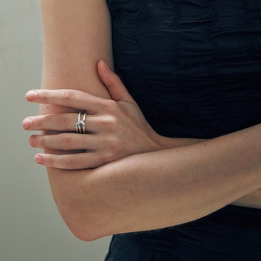 베흐트 [925 silver] Cinq.silver.224 / reeve ring  (54278)