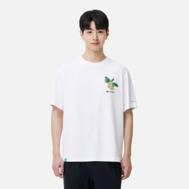 컬럼비아 [공용] 트랩 카날™ 그래픽 반팔 티셔츠 YM6334 (정상가:69,000)