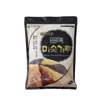  농부마을 블랙미숫가루 900g 1봉 - 검은콩 25%