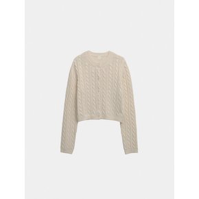 HOLIDAY CARDIGAN (CREAM)