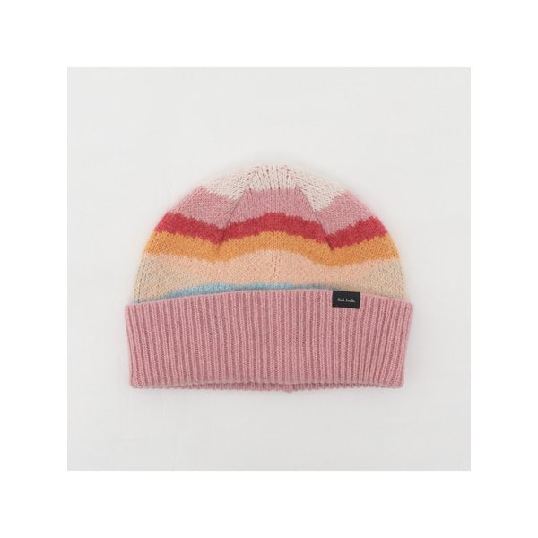 24FW 패치로고 스월 울 여성 비니 W1A 480MK N198 90