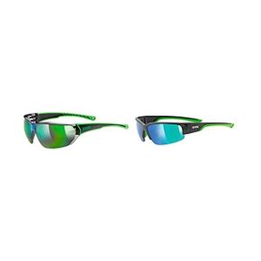 독일 우벡스 고글 Uvex 남녀공용 Adult Sportstyle 204 Sports Glasses 블랙 Green/Green One Si