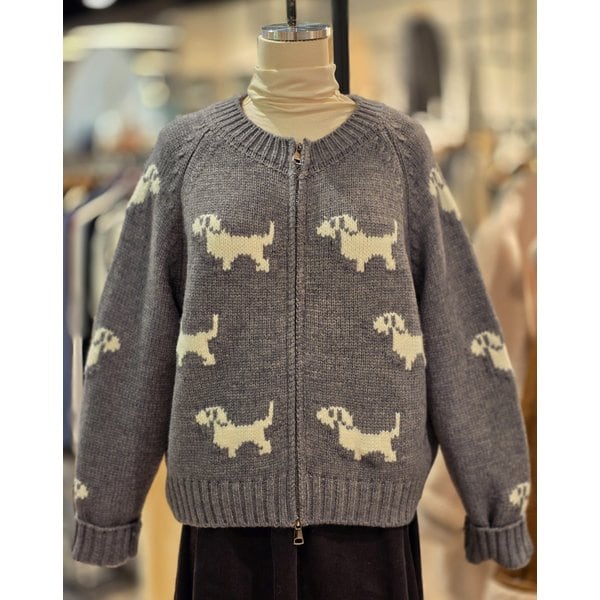 [파주점] 랩 강아지 자수  가디건 AR7XG48R