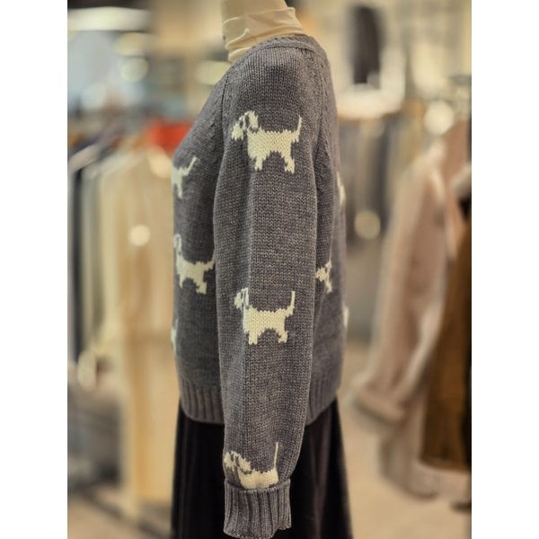 [파주점] 랩 강아지 자수  가디건 AR7XG48R