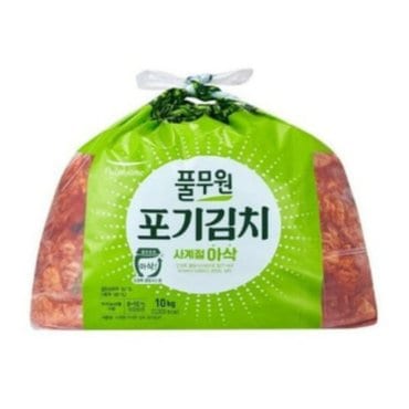  풀무원 사계절 아삭 포기김치10kg