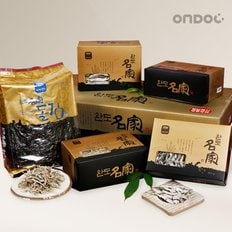 [바로배송]건어물 웰빙세트 3호(돌김100장,자멸치500g,소멸치500g,중멸치500g,다시멸치500g)