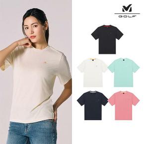 25SS 밀레골프 라운드반팔티 5종세트 여성