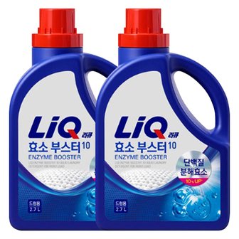  리큐 효소 부스터10 드럼용 용기 2.7L X 2개