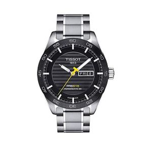 미국 티쏘 시계 남성 Mens Tissot PRS 516 Powermatic 80 316L 스테인리스 스틸 case with Ceram