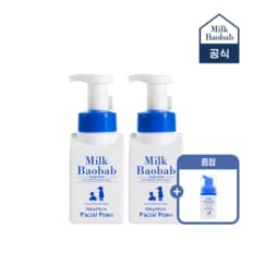 밀크바오밥 키즈 페이셜폼 300ml 1+1(+키즈선스틱)