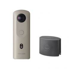 리코RICOH THETA SC2 for Business 회색 360도 카메라 + 렌즈 캡 TL-1 세트