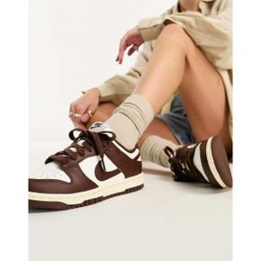 4884299 Nike Dunk Low sneakers in brown and off white