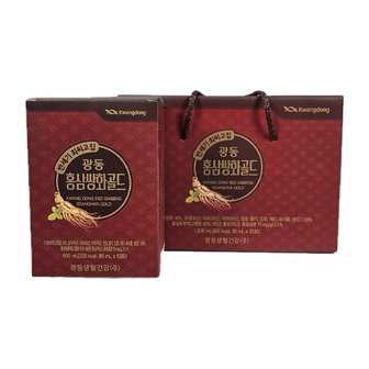 고려인삼주식회사 광동 홍삼쌍화골드 80ml 20포