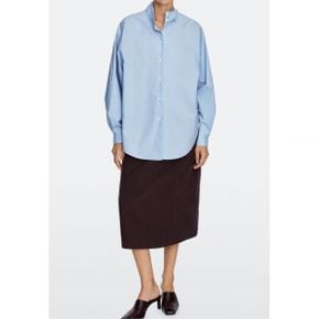 Massimo Dutti 마시모 두띠 힐드 뮬 - 보르도 8090814