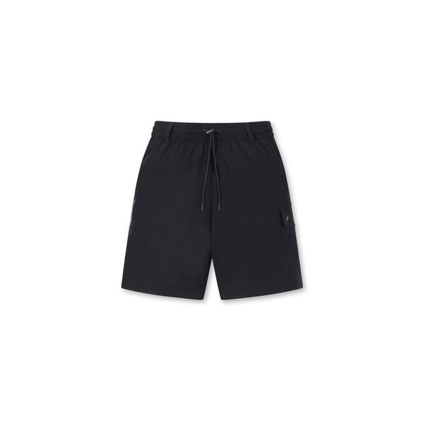 Stretch Woven Pocket Shorts_G4PAM24671BKX