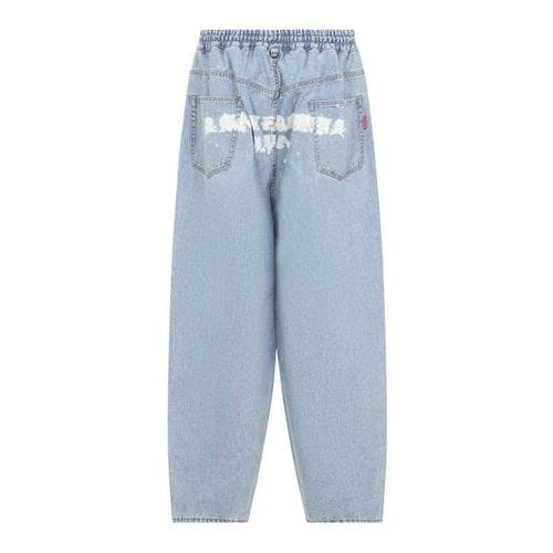 마스터마인드 스트레이트 팬츠 MJ26EE2PA020000INDIGO DENIM