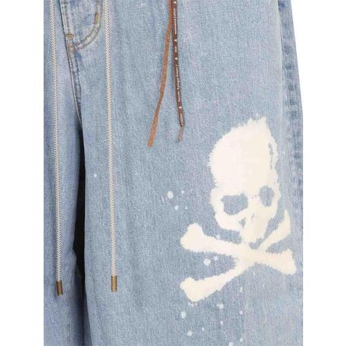 마스터마인드 스트레이트 팬츠 MJ26EE2PA020000INDIGO DENIM