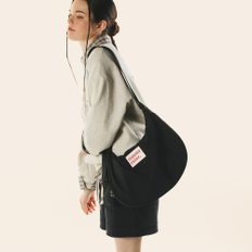 Halfmoon cross bag _ Black