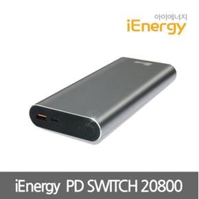 아이에너지 PD SWITCH 20800 USB-C TYPE 보조배터리 (S11113752)