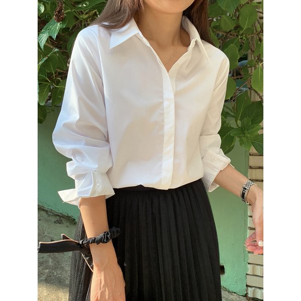 프렌치 텐션셔츠_IVORY