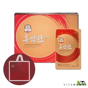 홍삼원골드 50ml x 60포 1박스 (쇼핑백포함) 6년근홍삼 액기스 부모님 명절 선물세트 V