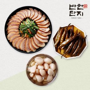 훈제오리슬라이스 800g+청양간장고추 1kg+알마늘 1kg