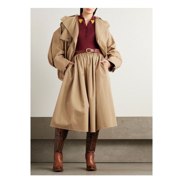 헌트 오버사이즈 코튼 트윌 재킷 카멜 1647597358418437