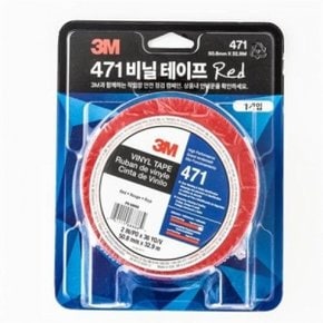 3M 라인용 마킹 테이프 471 적색 (1EA)