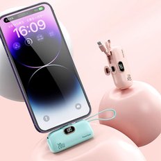 EWEADN 신상 캡슐 보조 배터리 슬림 컴팩트 휴대용 미니 보조 배터리 3000mAh/5000mAh