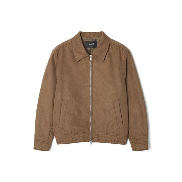 남성 베이직 인조 스웨이드 점퍼 (CAMEL) (HC2UJ03)