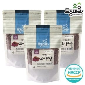 [토종마을]HACCP인증 자색고구마 곤약쌀 500g X 3개