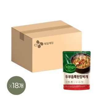 CJ제일제당 비비고 두부듬뿍 된장찌개 460g x18개