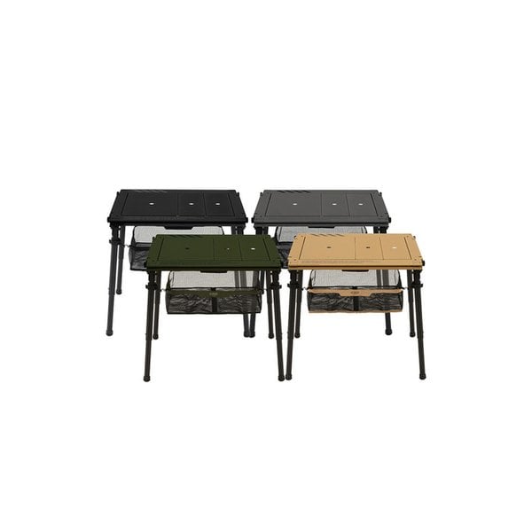 Comfort IGT 2-unit table_khaki,beige,black,gray