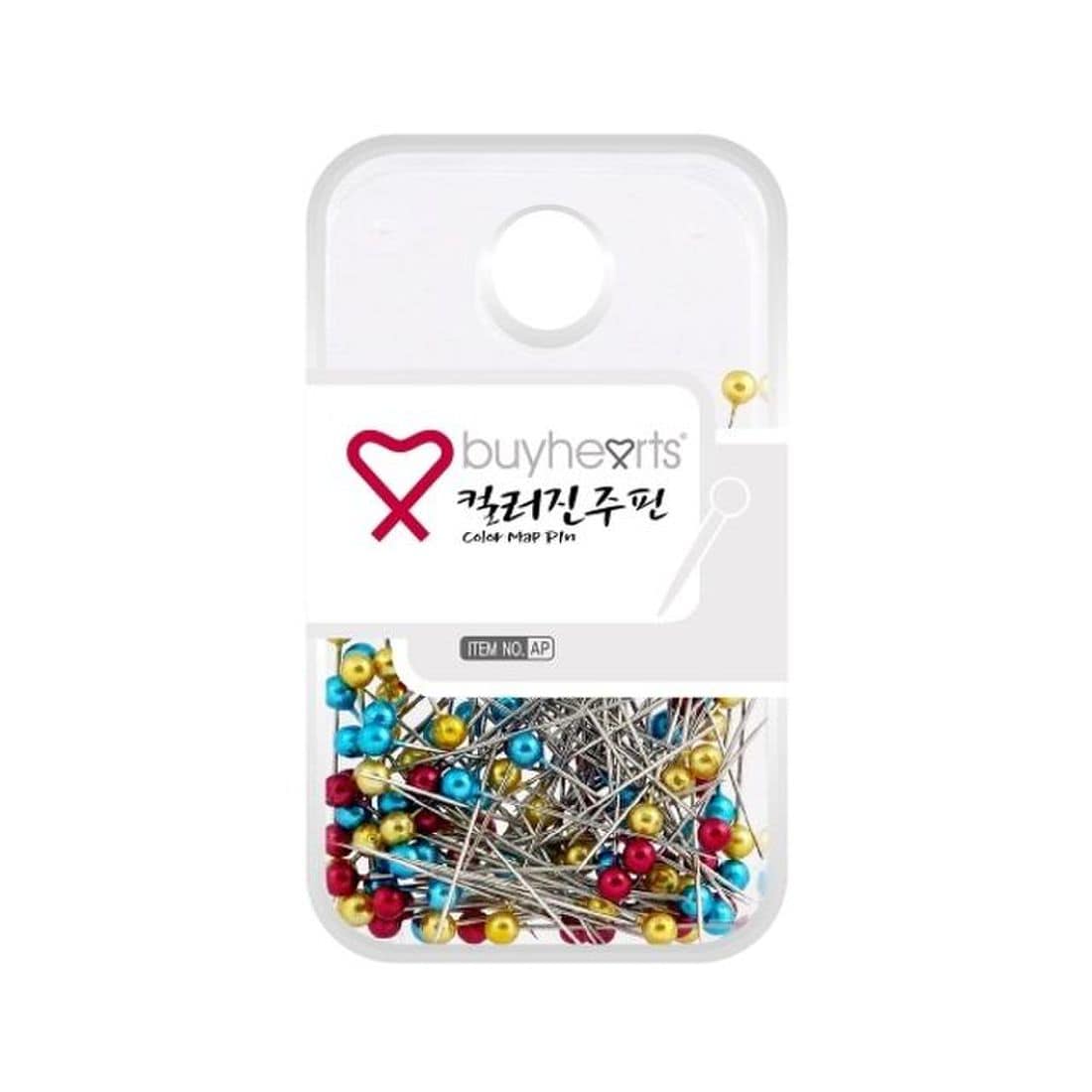 특수가공처리로 긁힘 현상이 적은 컬러진주 침핀/1갑, 믿고 사는 즐거움 SSG.COM