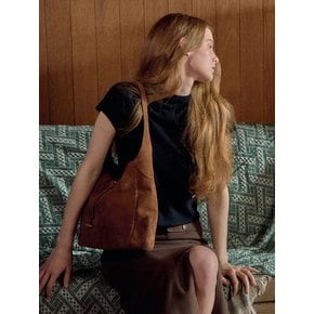 Ella Wool Half SleeveKnit Top Navy