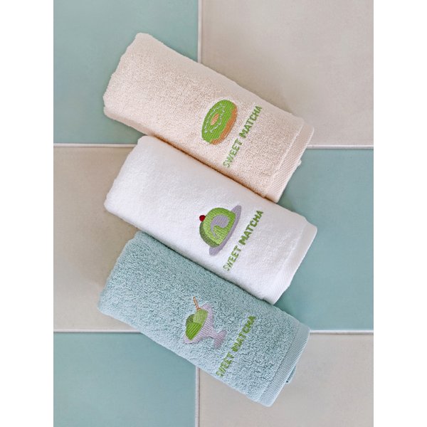 스위트말차 세면타올 130g 10매
