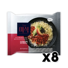 더미식 비빔면 봉지라면 138g x 8개