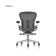 [헤드레스트증정] 허먼밀러 뉴에어론 정품 New Aeron CD Graphite (12년무상보증AS)