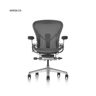 허먼밀러 [헤드레스트증정] 허먼밀러 뉴에어론 정품 New Aeron CD Graphite (12년무상보증AS)