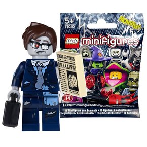 레고 LEGO 미니 피규어 시리즈 14 비즈니스맨 좀비 미개봉품 LEGO Min