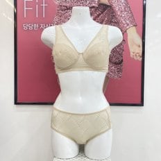 스킨 직조 노와이어 브라면레이스팬티세트(br6711skbp6711sk)